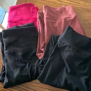 4 Old Navy Women’s m/m tall active leggings
